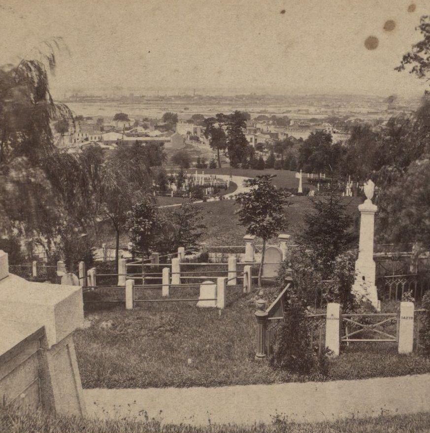 South Brooklyn View Near The Entrance, Brooklyn, 1860S