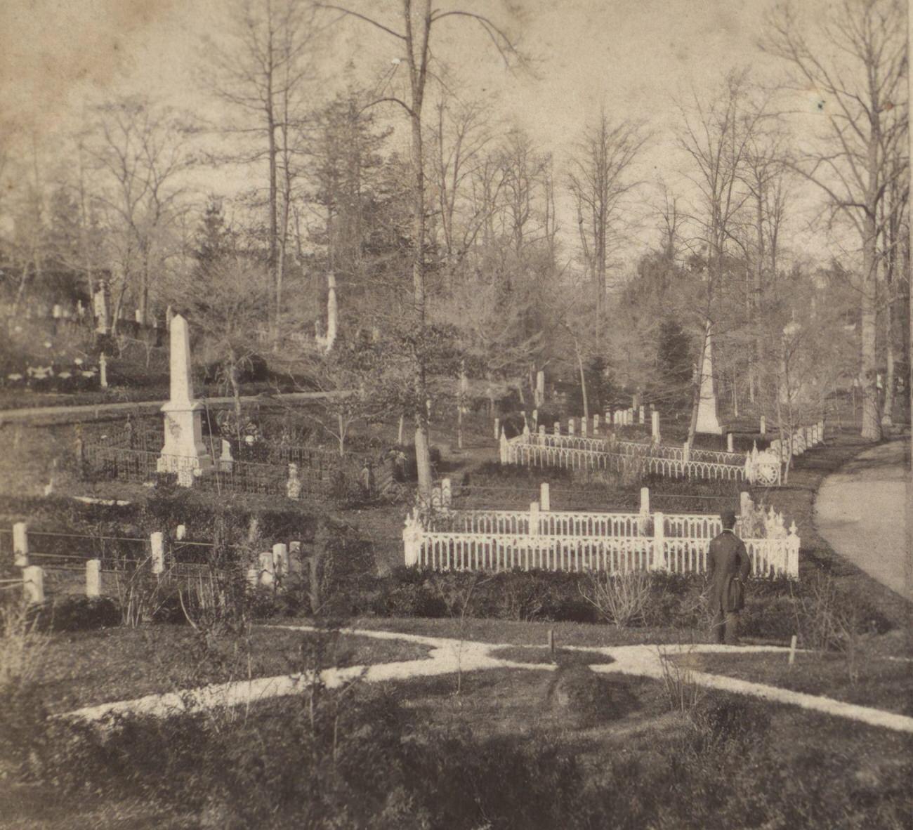 Greenwood Cemetery, Brooklyn, 1865