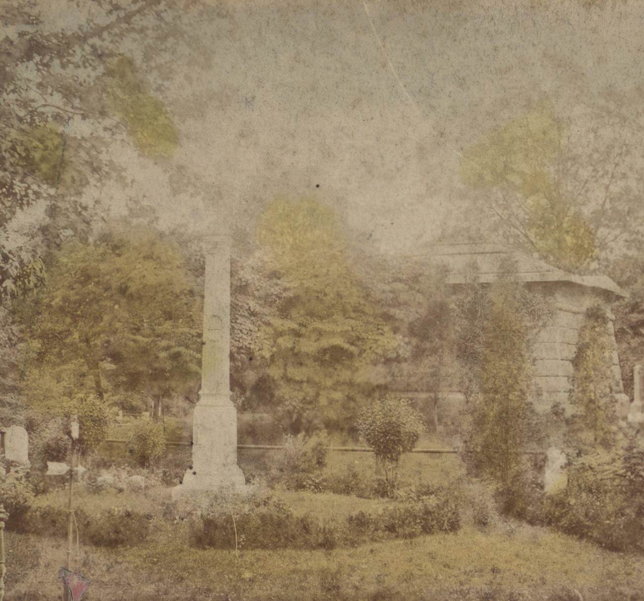 Various Views Of Greenwood Cemetery, Brooklyn, 1860S