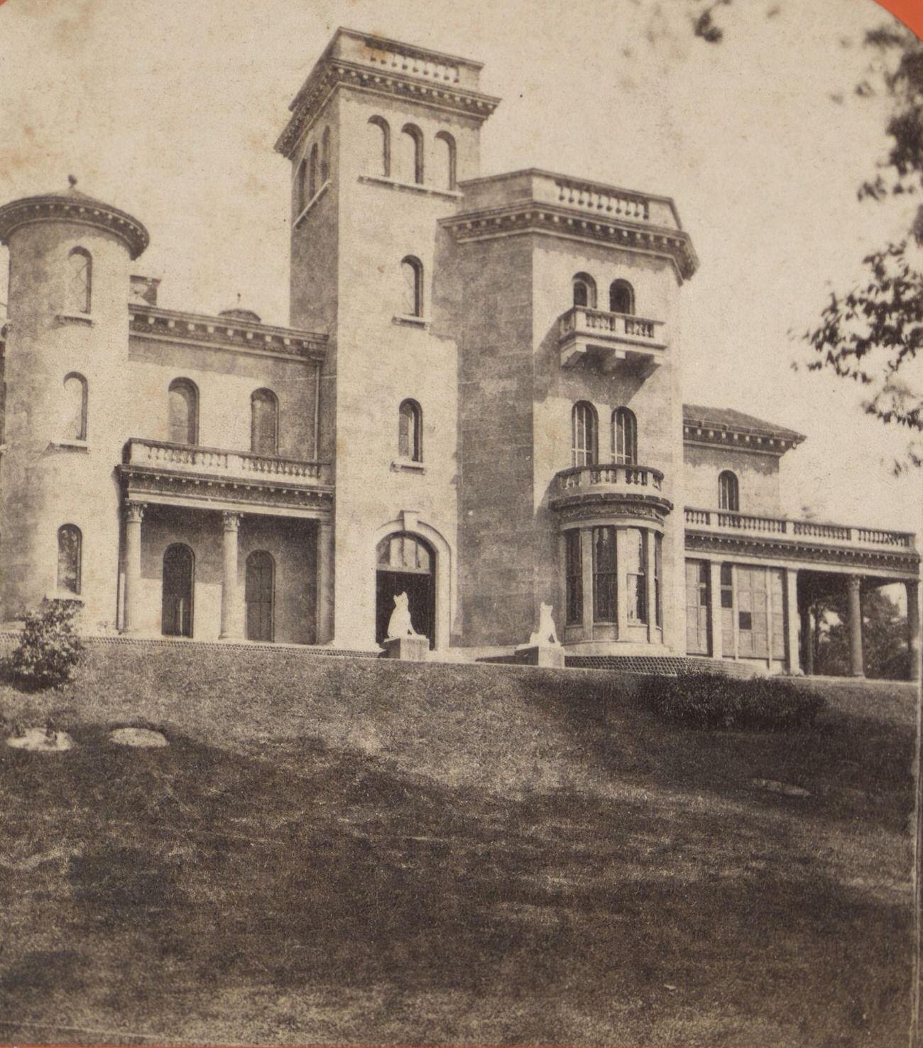 Litchfield Mansion In Prospect Park, Brooklyn, 1860S