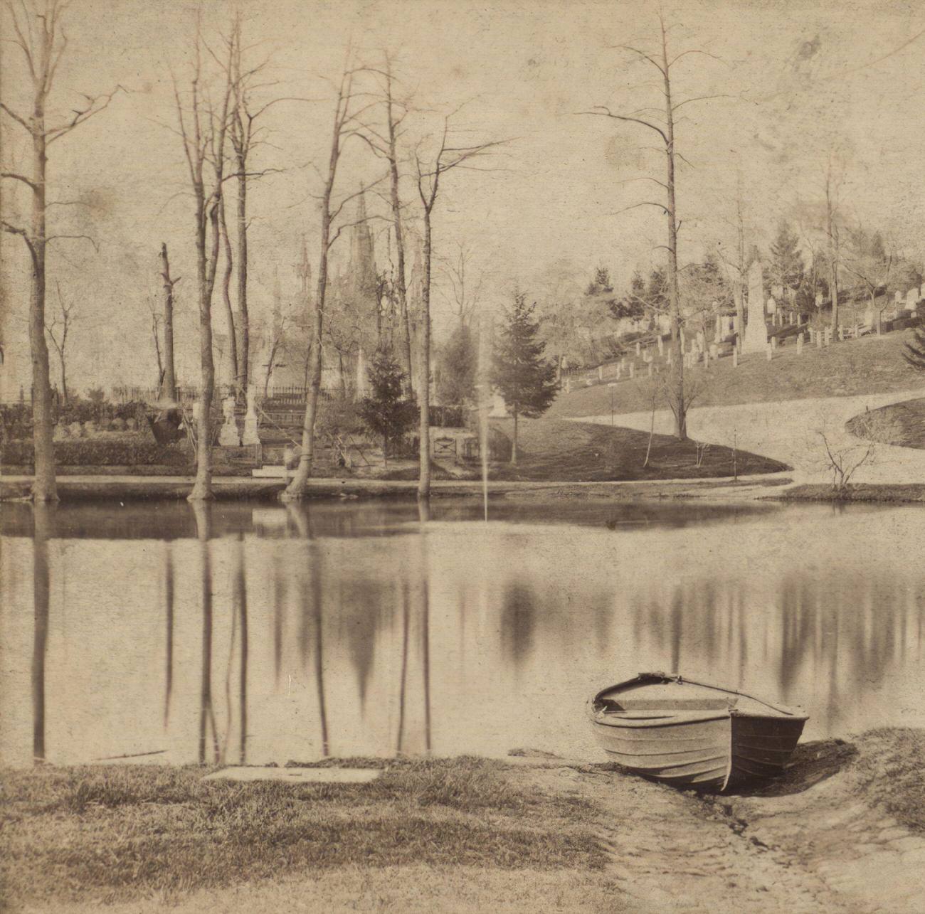 Arbor Water Near The Entrance In Brooklyn, 1873
