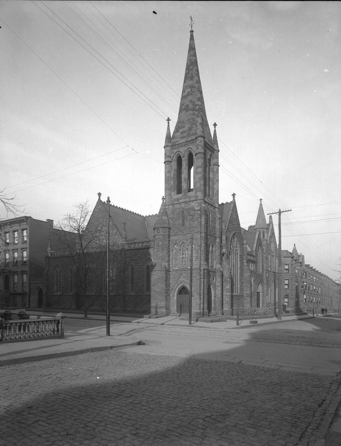 Dr Nelson'S Memorial Presbyterian Church At Seventh Avenue And St John'S Place, Brooklyn, 1895