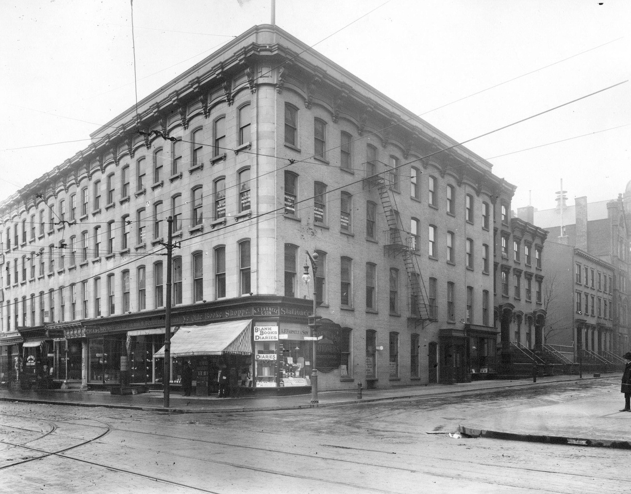 Court Street At Joralemon Street, Brooklyn, Late 1890S.