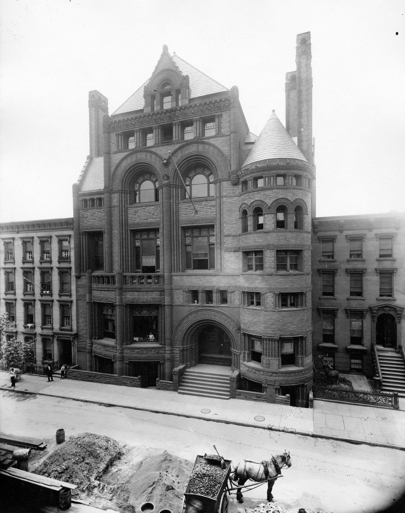 Germania Club On Schermerhorn Street, Brooklyn, 1895.