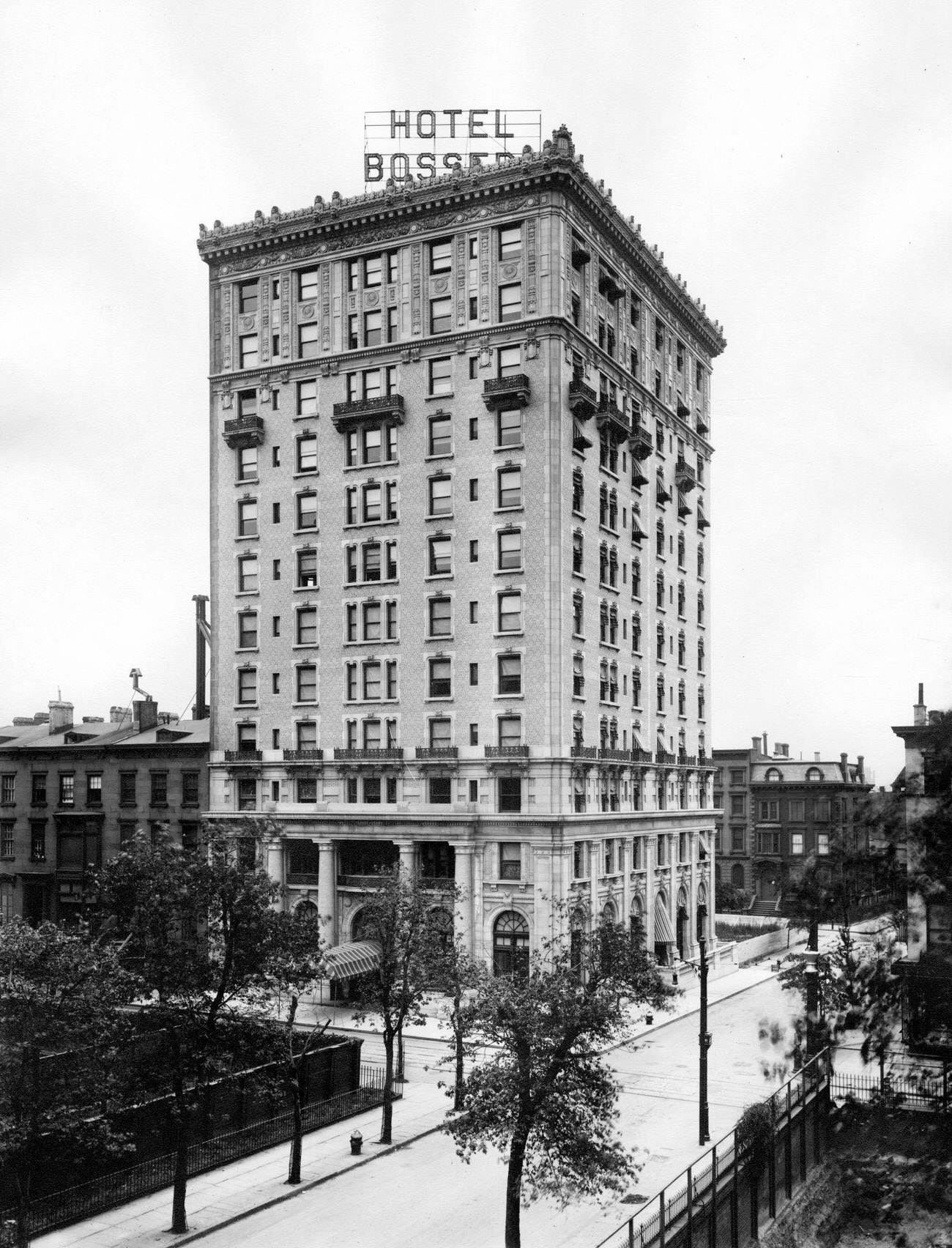 Hotel Bossert On Montague Street, Brooklyn, 1895.
