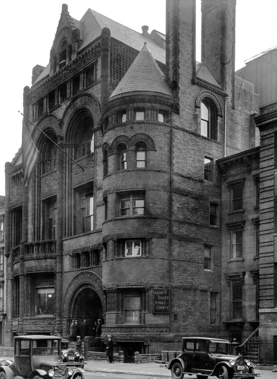 Kings County Courthouse, An Architectural Gem, Brooklyn, Circa 1920