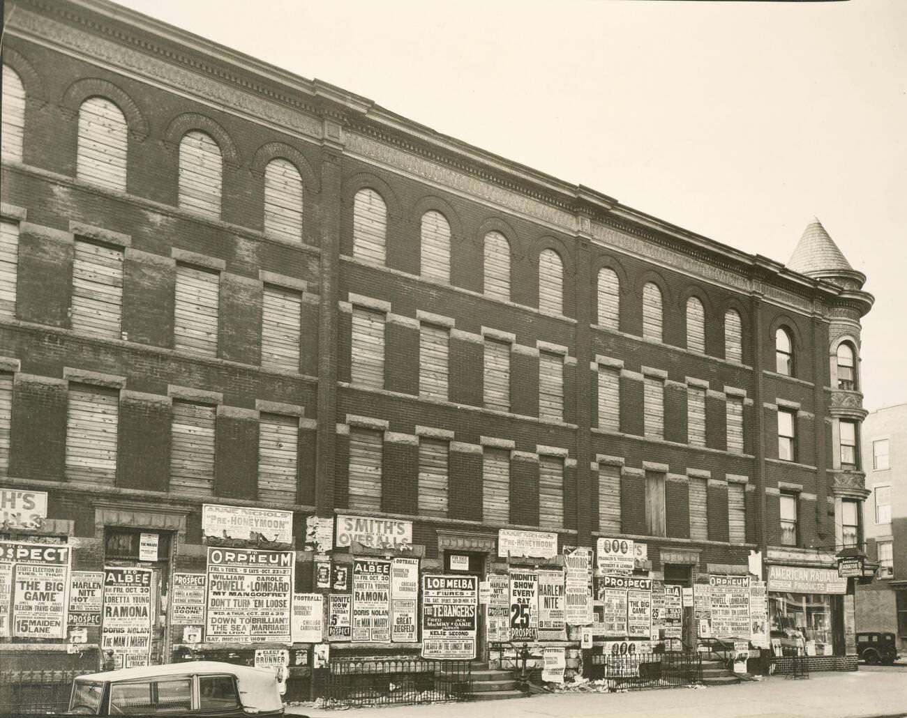 Fourth Avenue, No. 154, Brooklyn, 29Th October 1936.