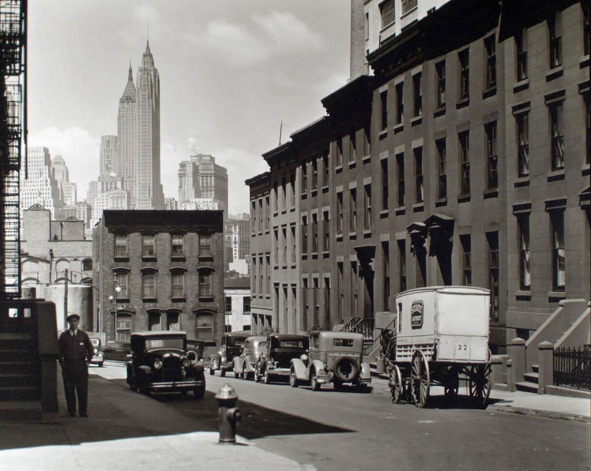 Willow And Poplar Street, Brooklyn, 1930S