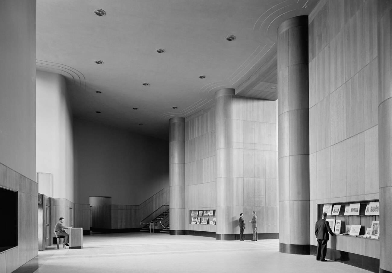 Foyer Ii At Brooklyn Public Library, 1941