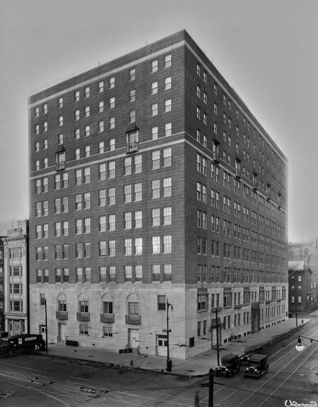 Central Branch Building Of Ywca, Brooklyn, 1945.