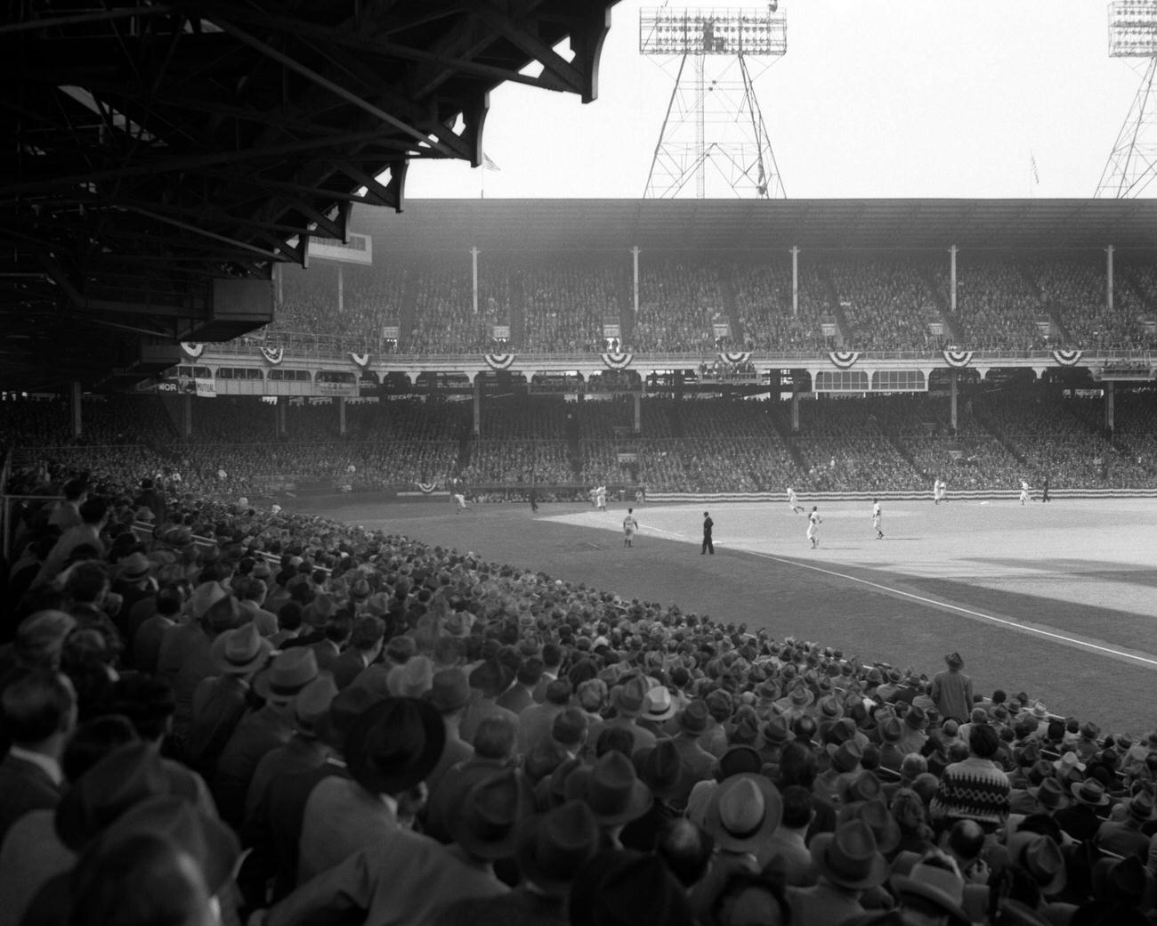 Subway Series: Yankees Vs. Brooklyn Dodgers, 1947.