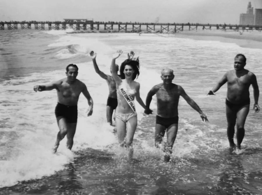 Miss Coney Island Takes A Swim, 1968