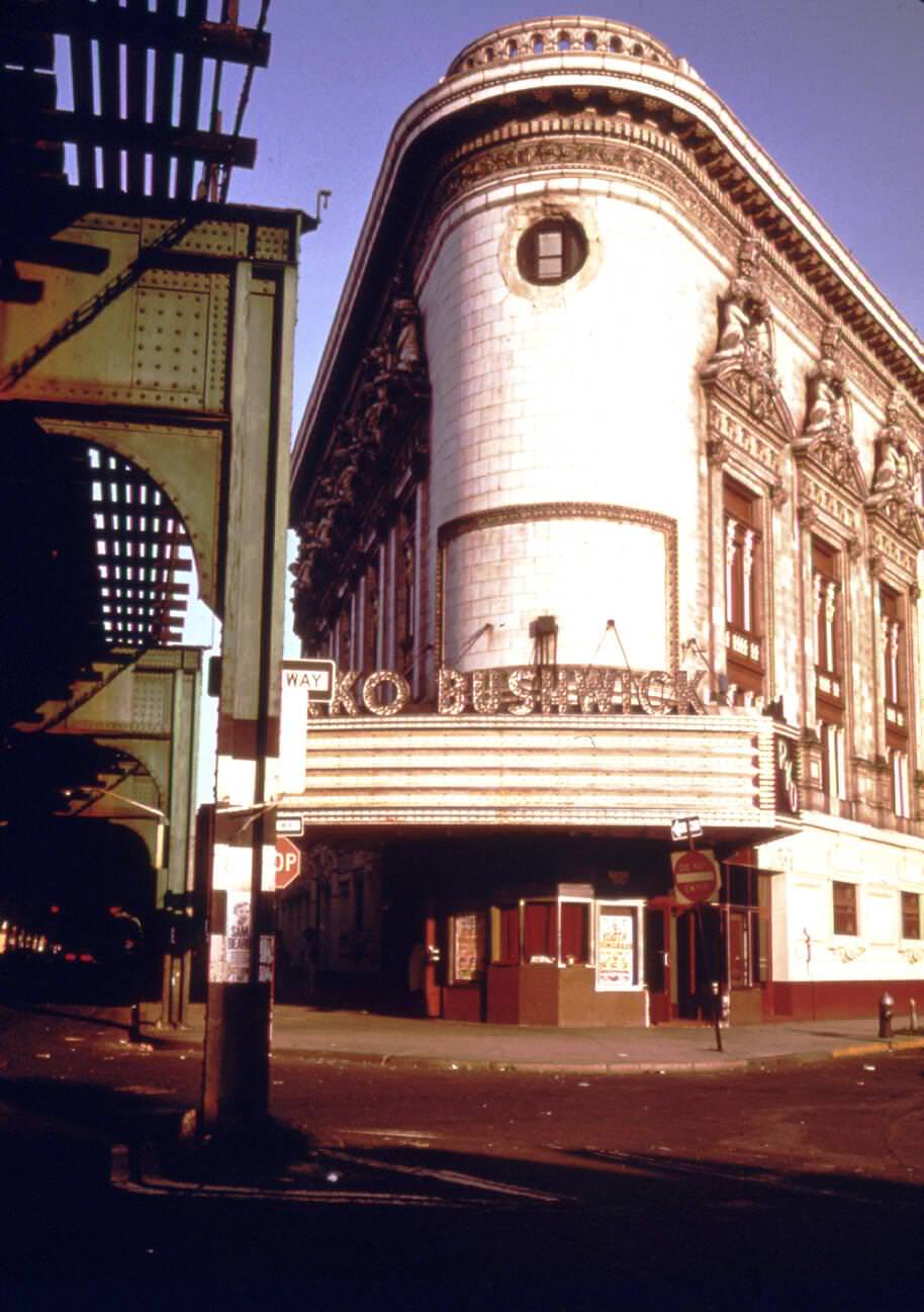 Rko Bushwick Theater In Brooklyn, 1974.