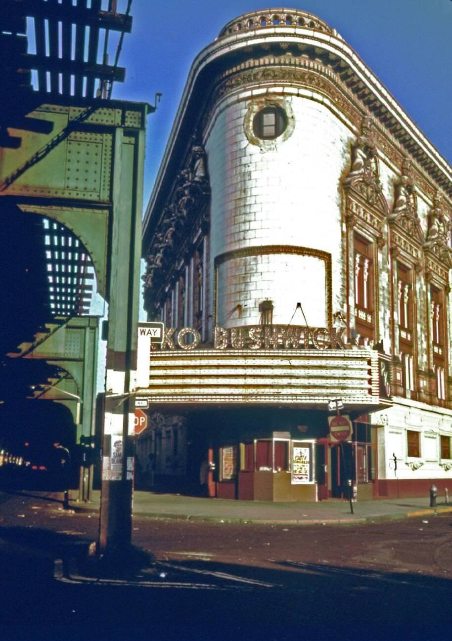 Rko Bushwick Theater In Brooklyn, 1974.