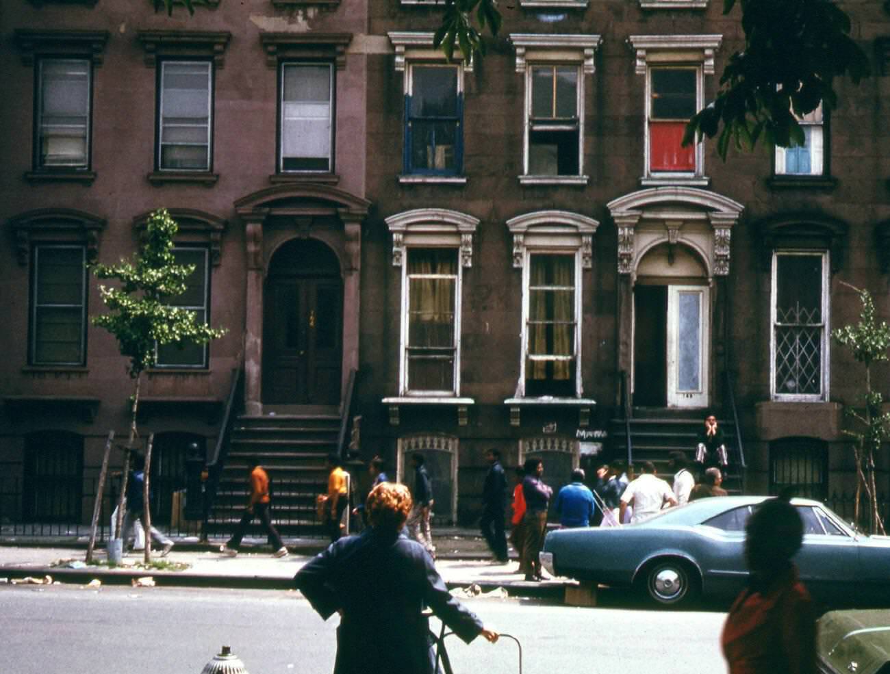 Apartment House Across From Fort Green Park, Brooklyn, 1974.