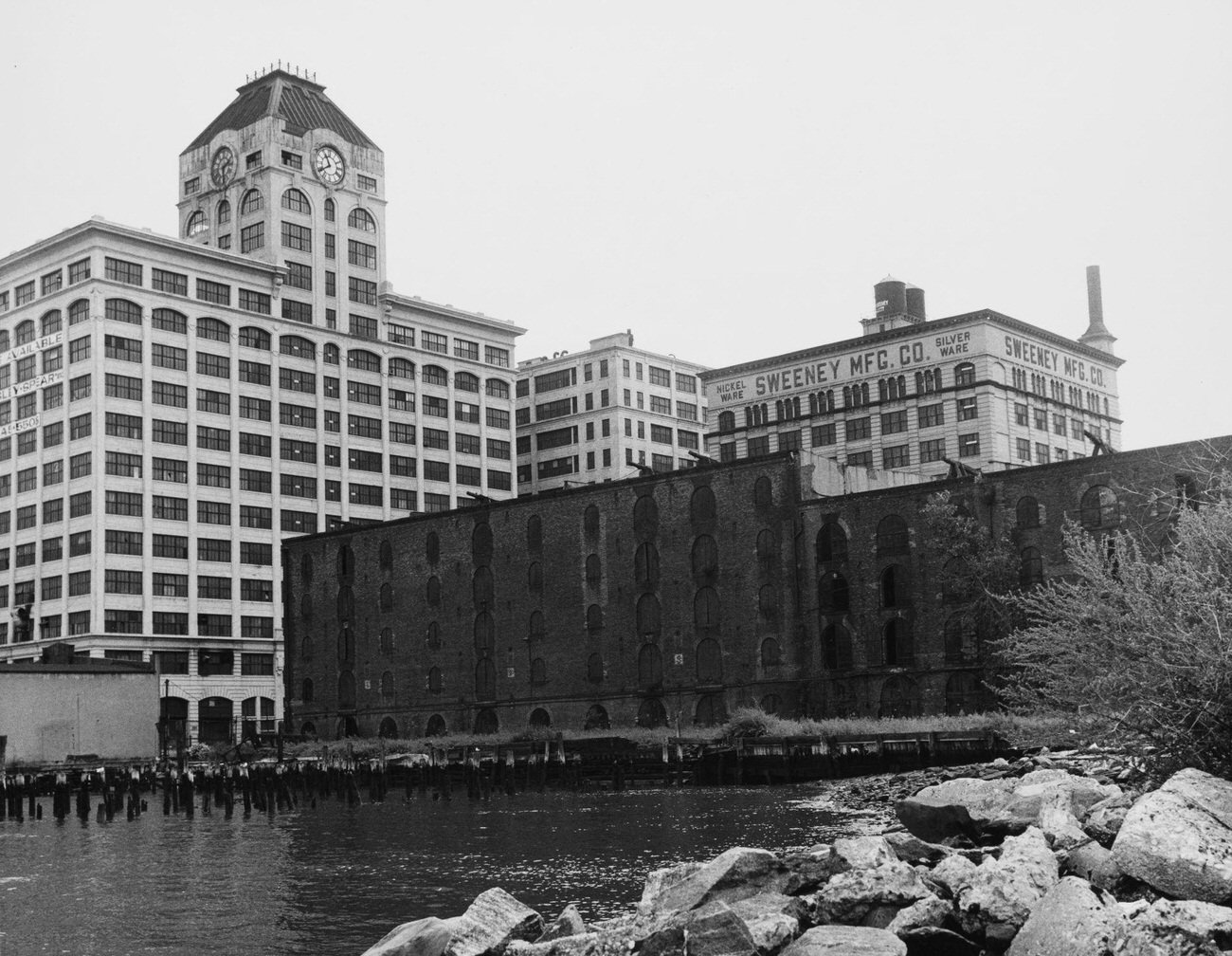 View Of Walentas Building, Sweeney Building, And Empire Stores, Brooklyn, 1974