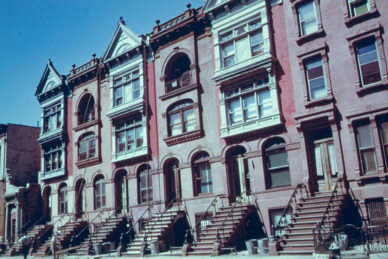 Renovated Brownstone Apartments In Brooklyn, 1974
