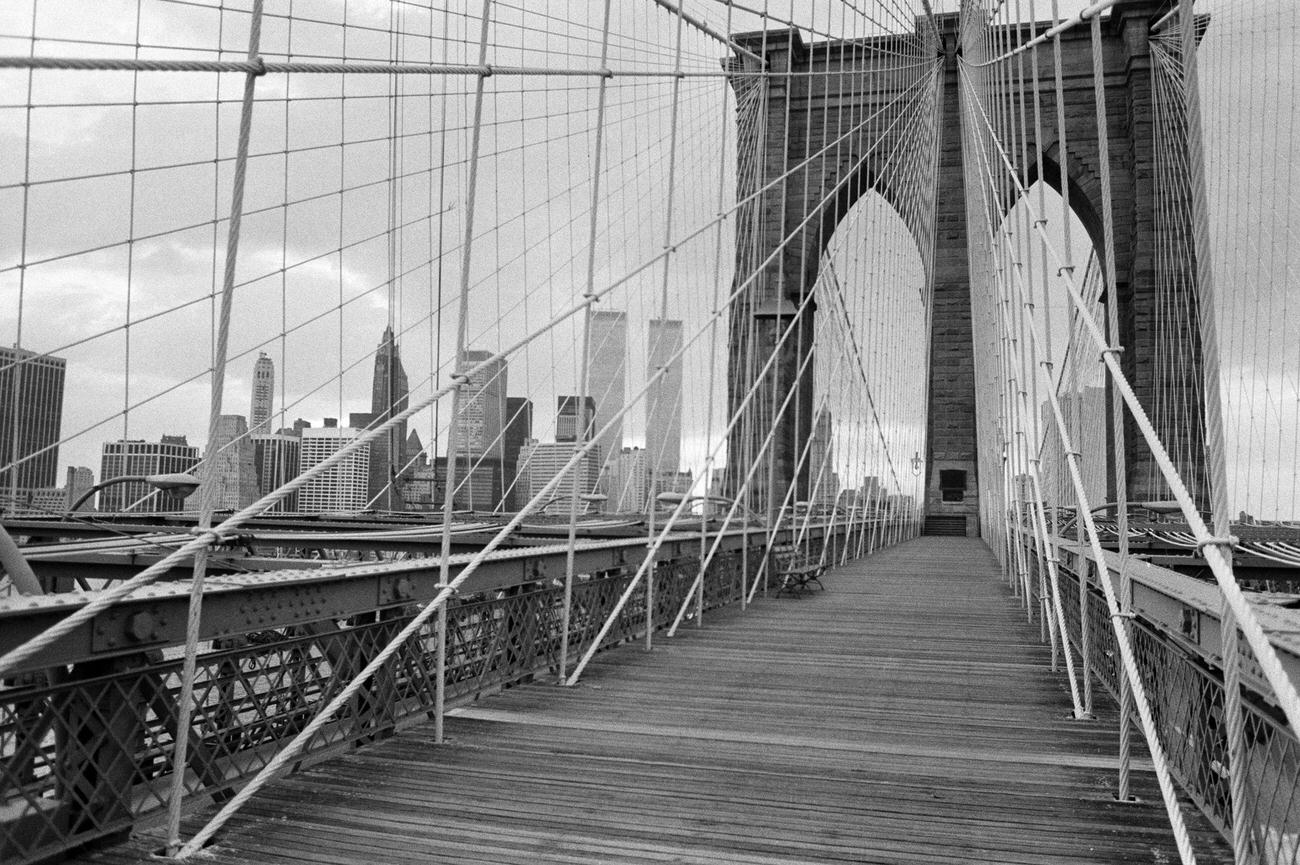 Brooklyn Bridge, 1977.