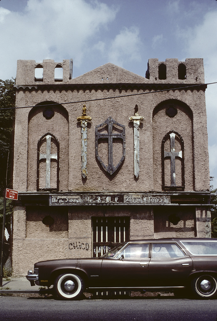 Brownsville Ame Zion Church In Brooklyn, 1981.