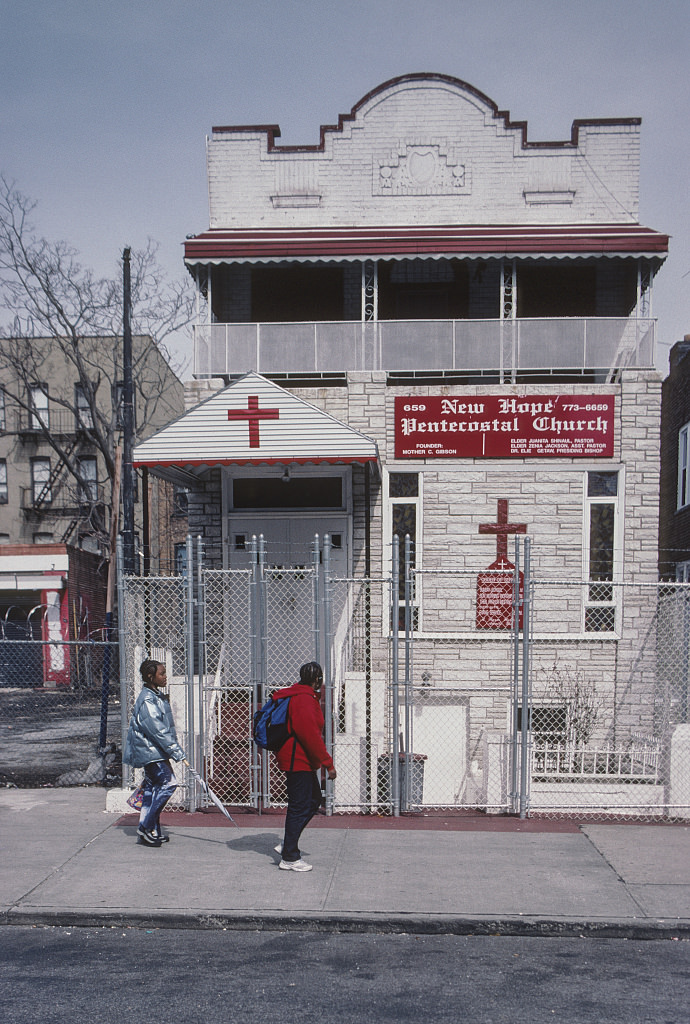 New Hope Pentecostal Church In Brooklyn, 1980-2014.