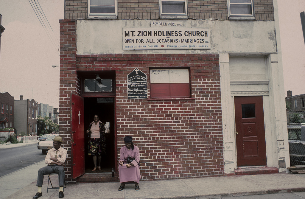 Mt. Zion Holiness Church In Brooklyn, 1988.