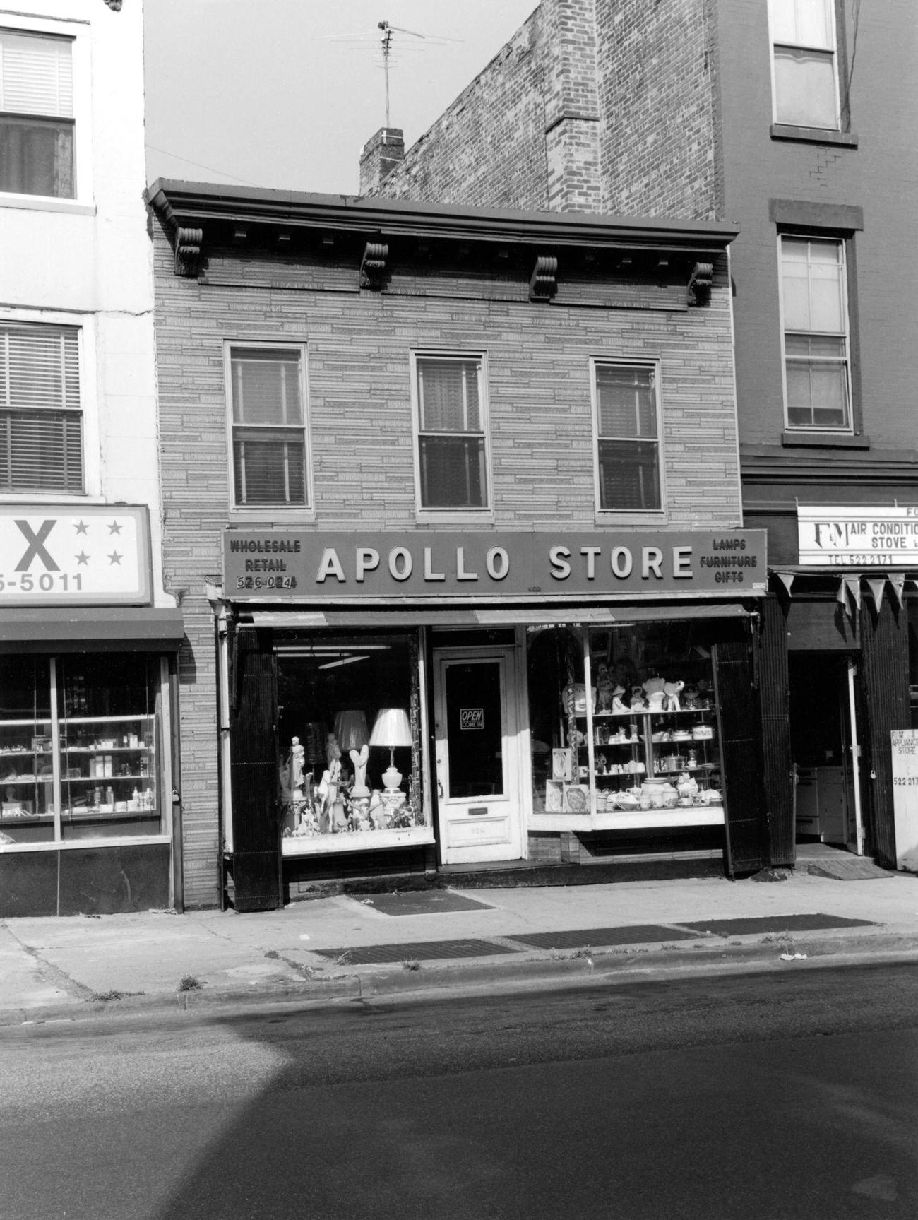 Apollo Store In Carroll Gardens, 1987