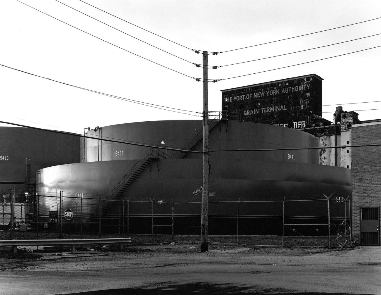 Fuel Storage Tanks In Red Hook, 1987