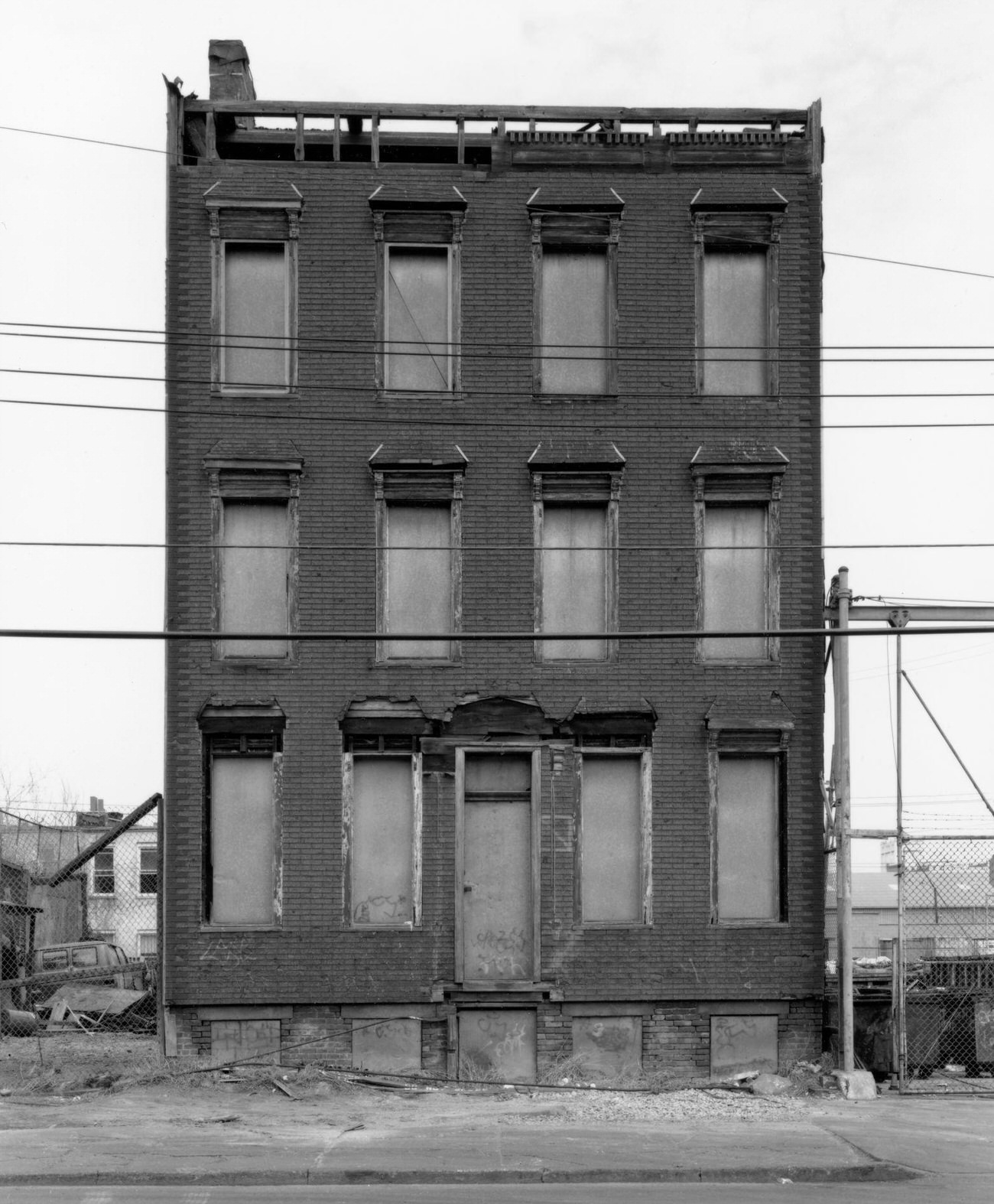 Abandoned Apartment House In Red Hook, Brooklyn, 1989