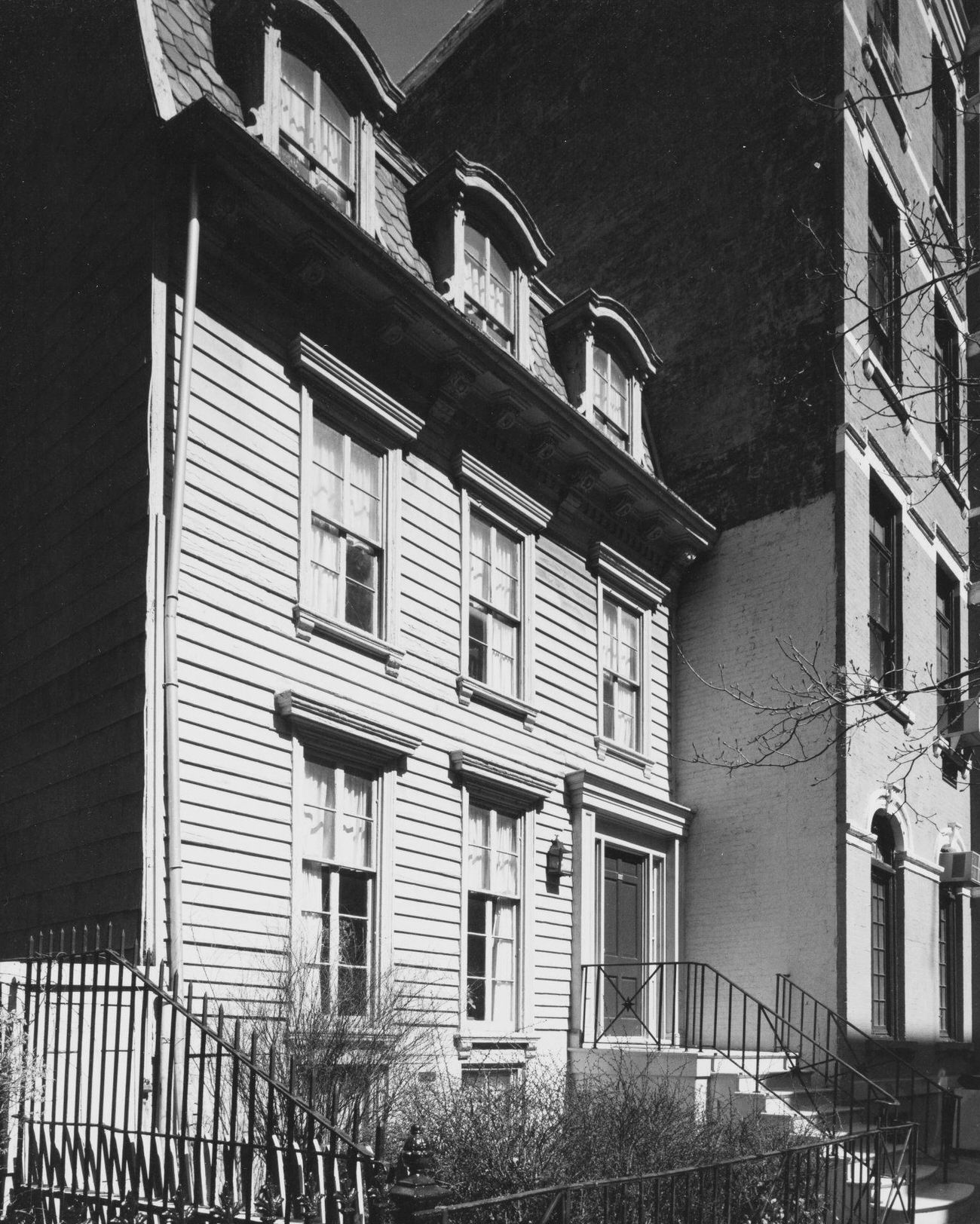 Wood Frame House At 69 Orange Street, Brooklyn, 1980
