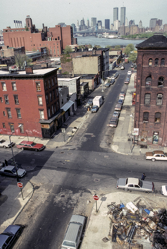 View Sw Along S. 8Th St. From Berry Ave., Brooklyn, 1990