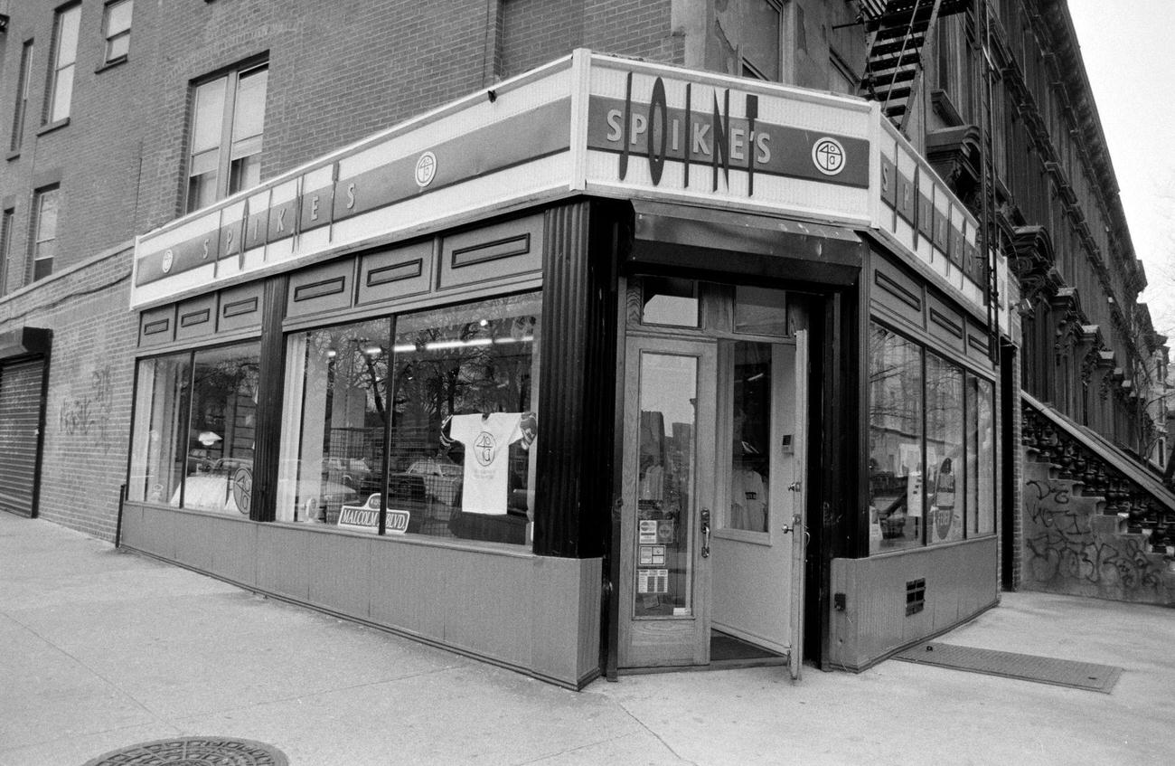 Facade Of Spike Lee'S Retail Store Spike'S Joint In Brooklyn, 1992