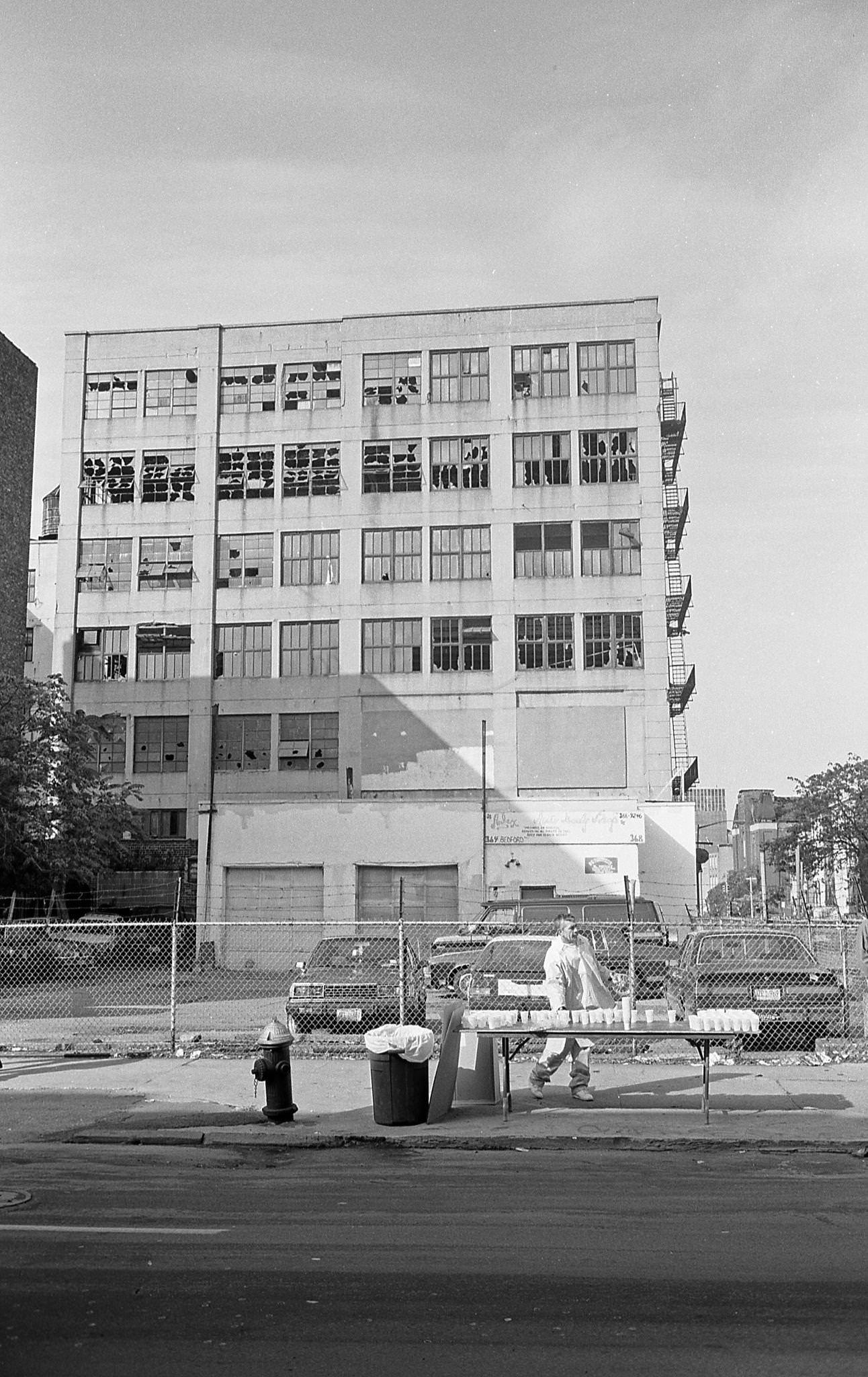 Abandoned Building On South 4Th Street In Williamsburg, Brooklyn, 1992
