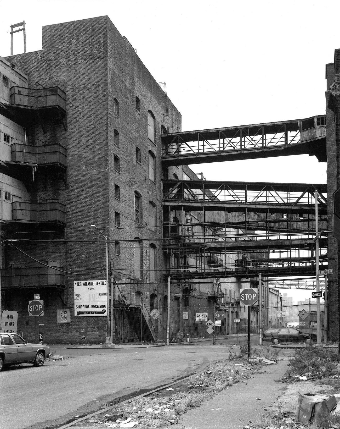 North Atlantic Textile Factory Building In Williamsburg, Brooklyn, 1990
