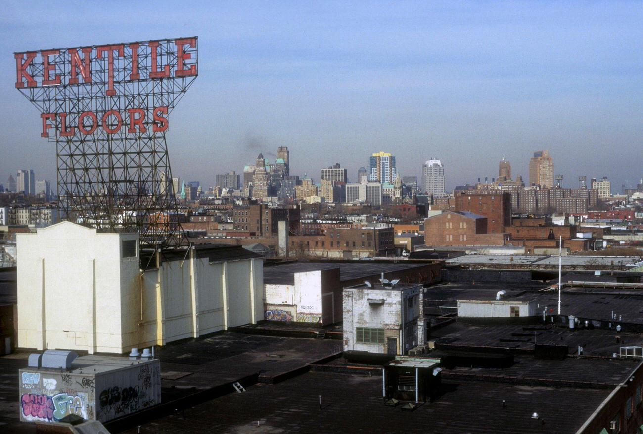 View From Gowanus Overpass, Brooklyn, 1998