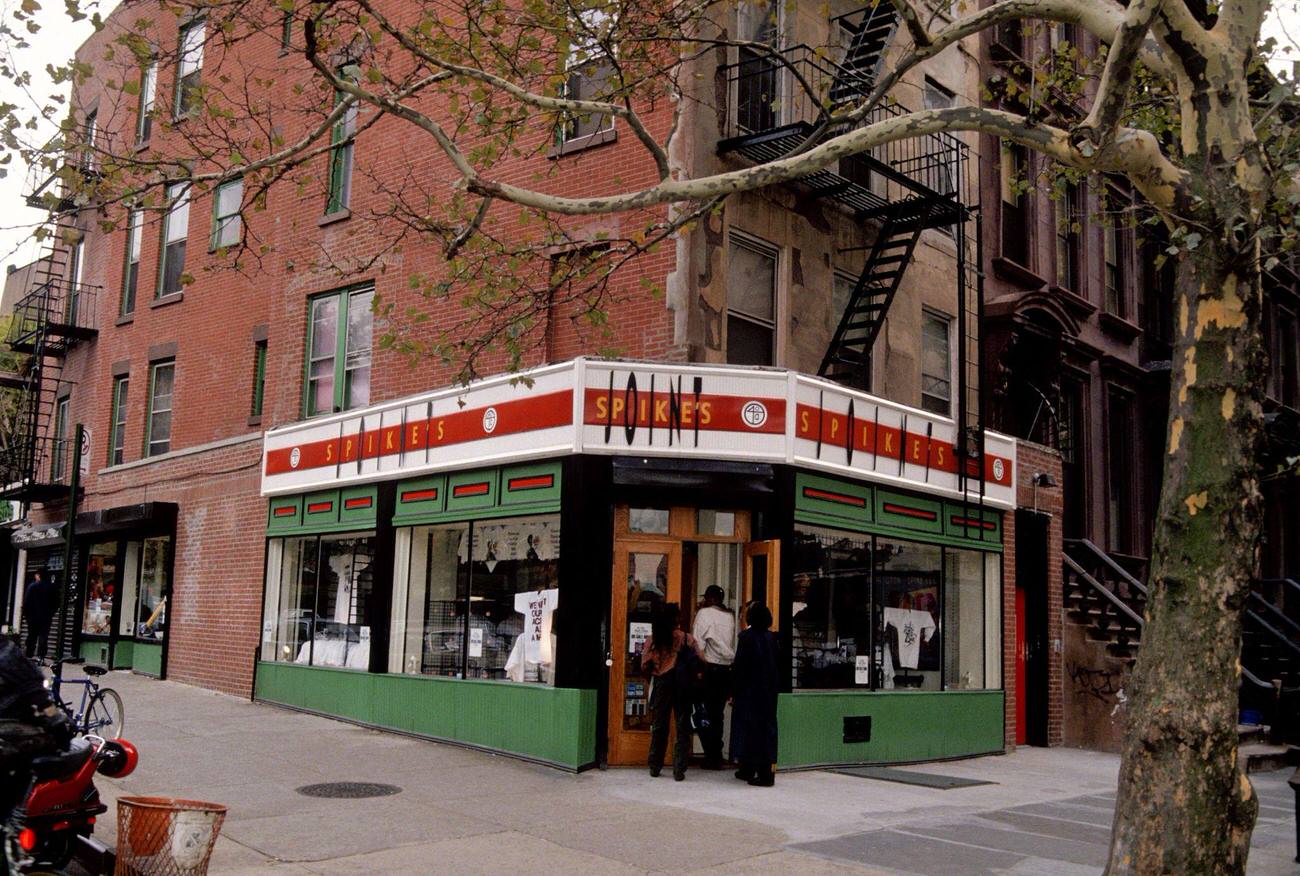 Facade Of Spike Lee'S Retail Store Spike'S Joint, Brooklyn, 1990