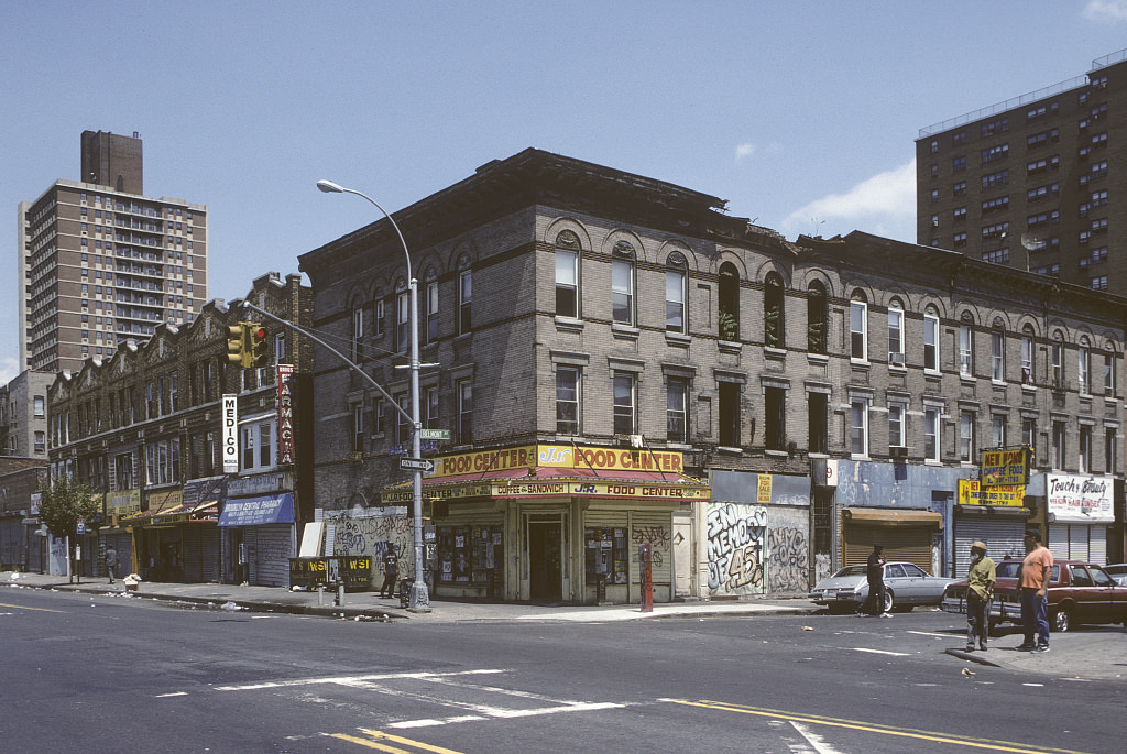 J.r. Food Center, Corner Of Mother Gaston Blvd. And Belmont Ave., Brooklyn, 1993.