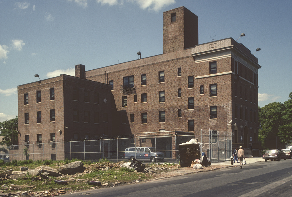 Homeless Shelter, Chauncey St., View North From Broadway, Brooklyn, 1993.