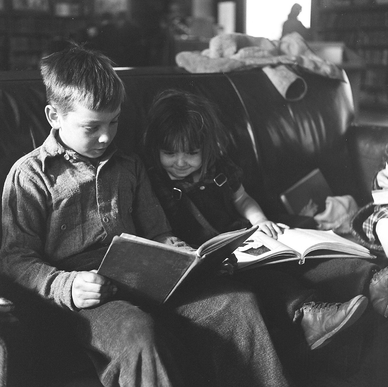 Group Reading Session For Kids, 1947