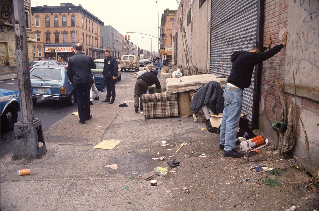 Troutman Street'S Drug And Prostitution Market, 1991