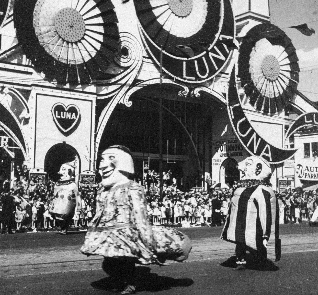 Parade At Luna Park, Coney Island, 1890