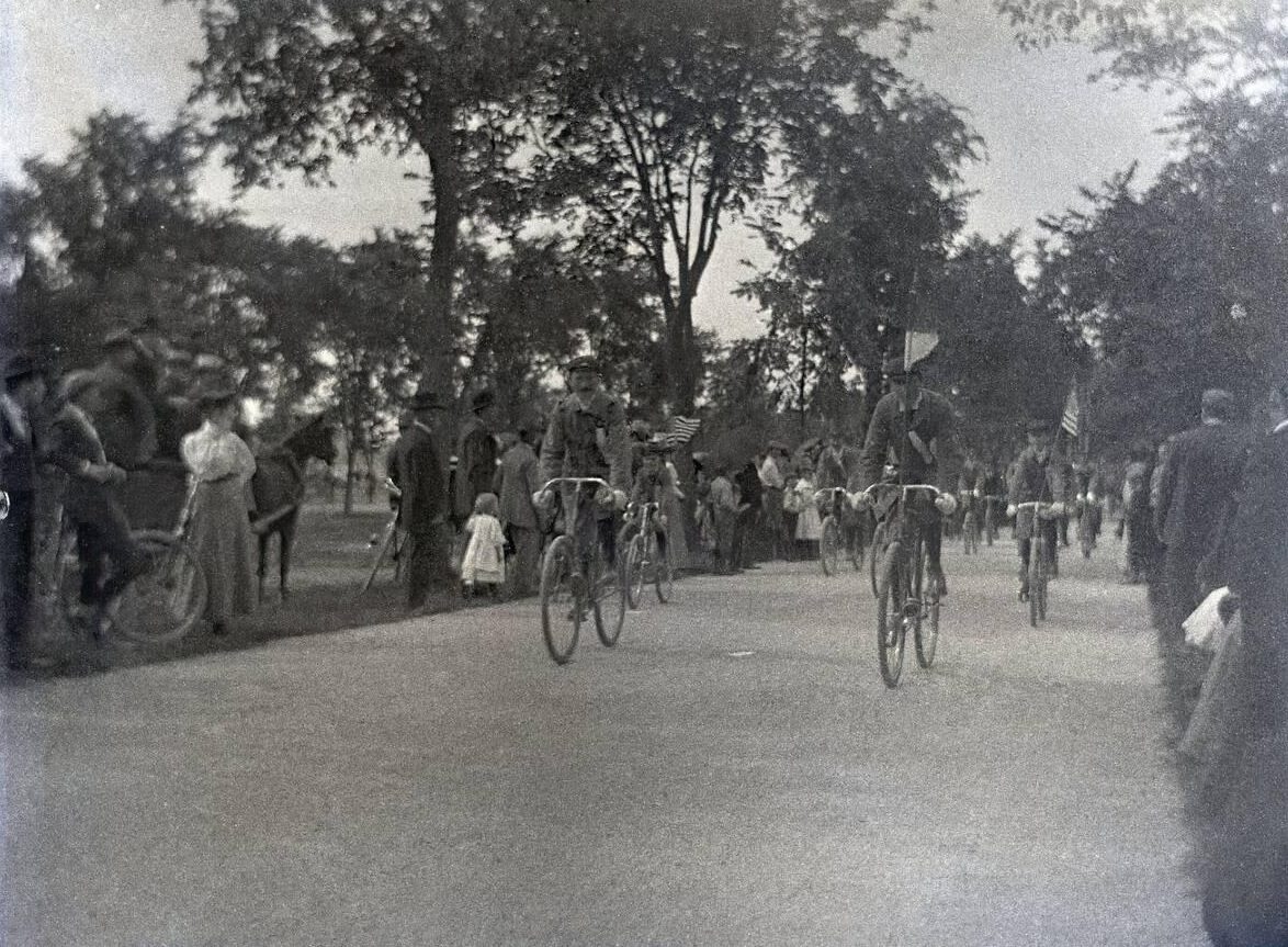 Coney Island Bike Path Opening Celebration, 1896