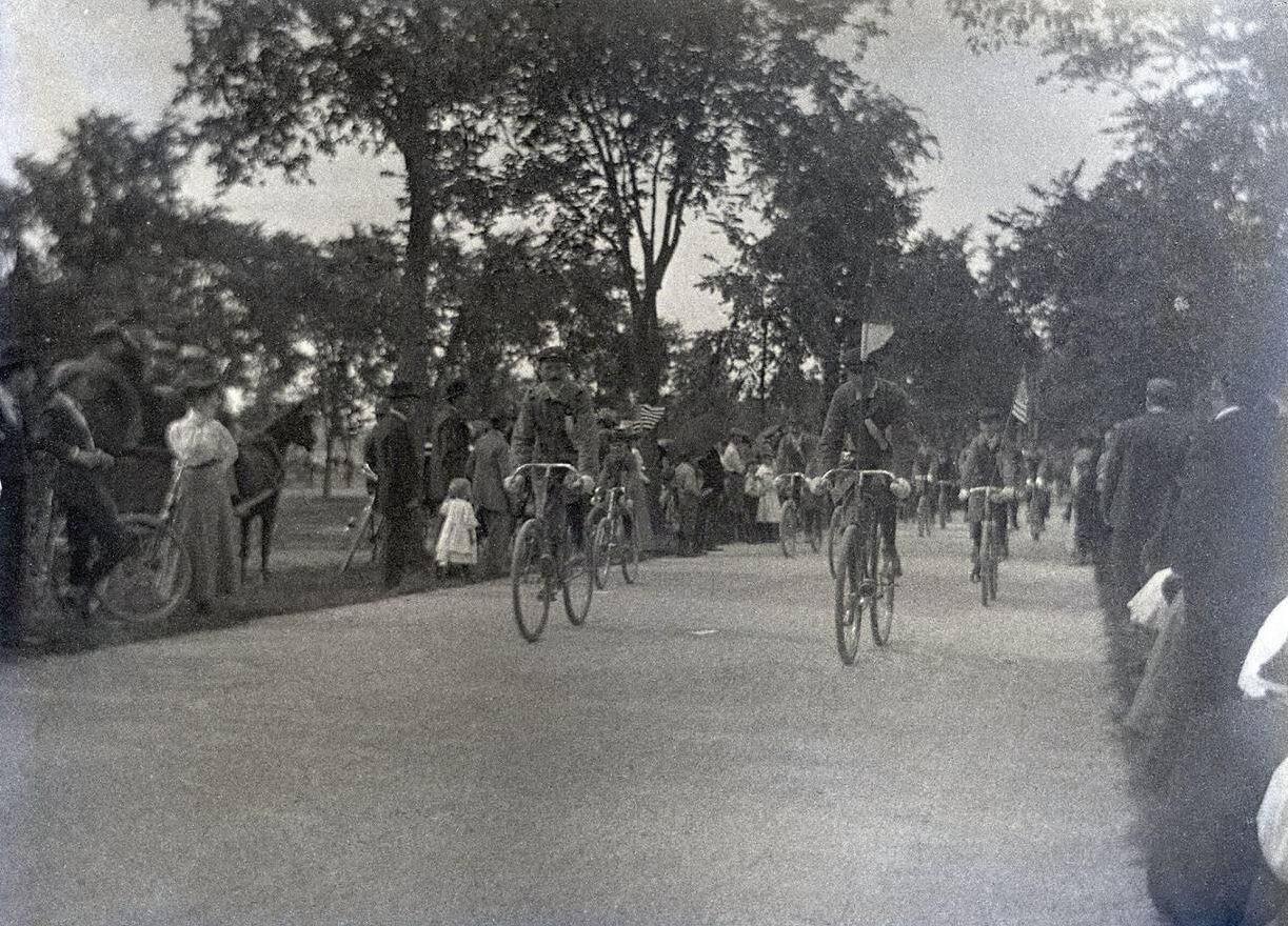 Historic Ocean Parkway Bike Path Still In Use, 1896