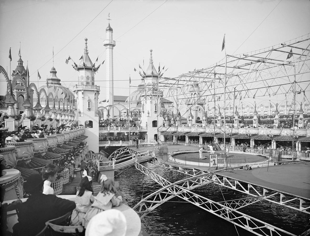 Luna Park In Coney Island, Circa 1905