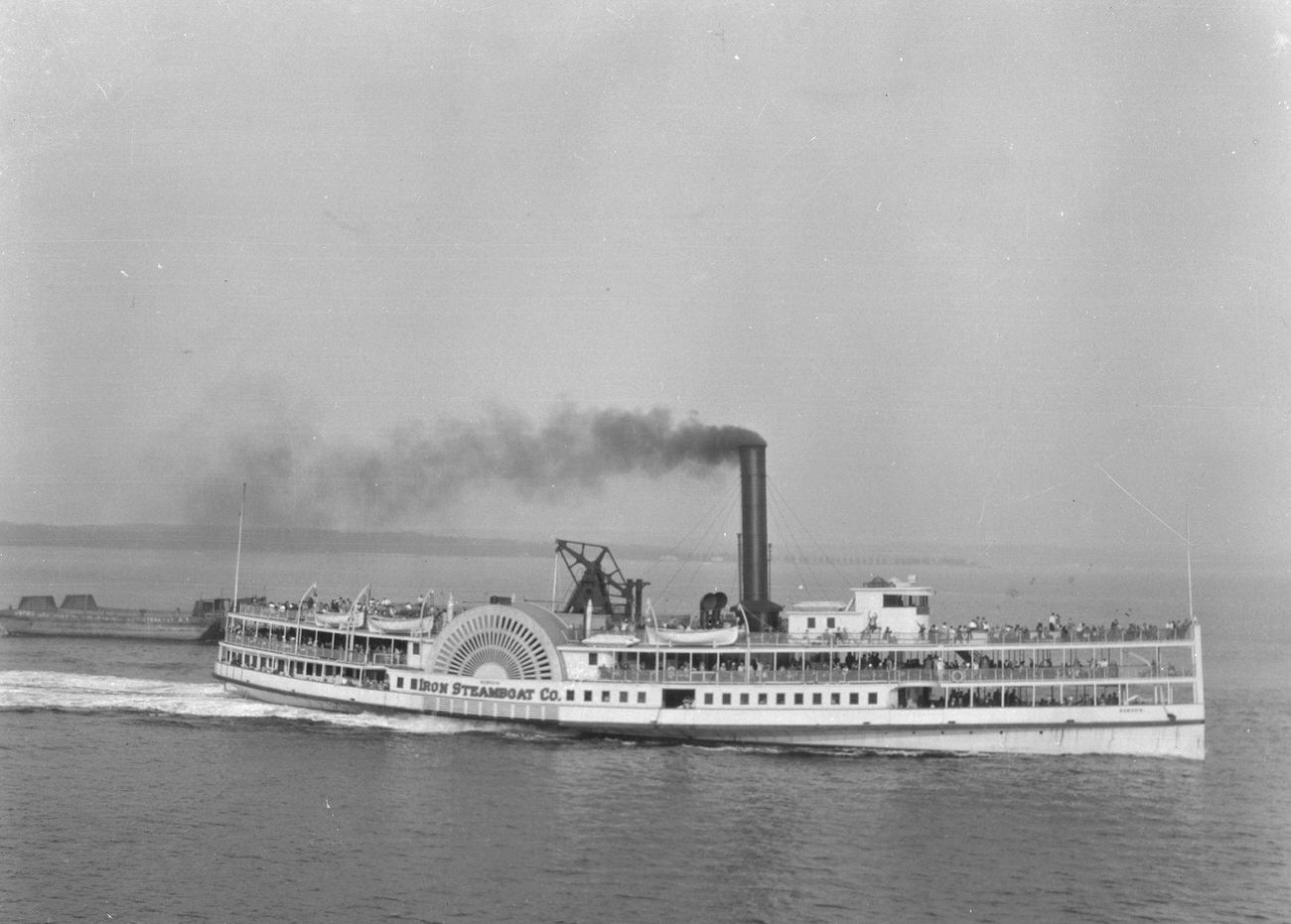 Iron Steamboat Company Excursion Boat To Coney Island, 1910S