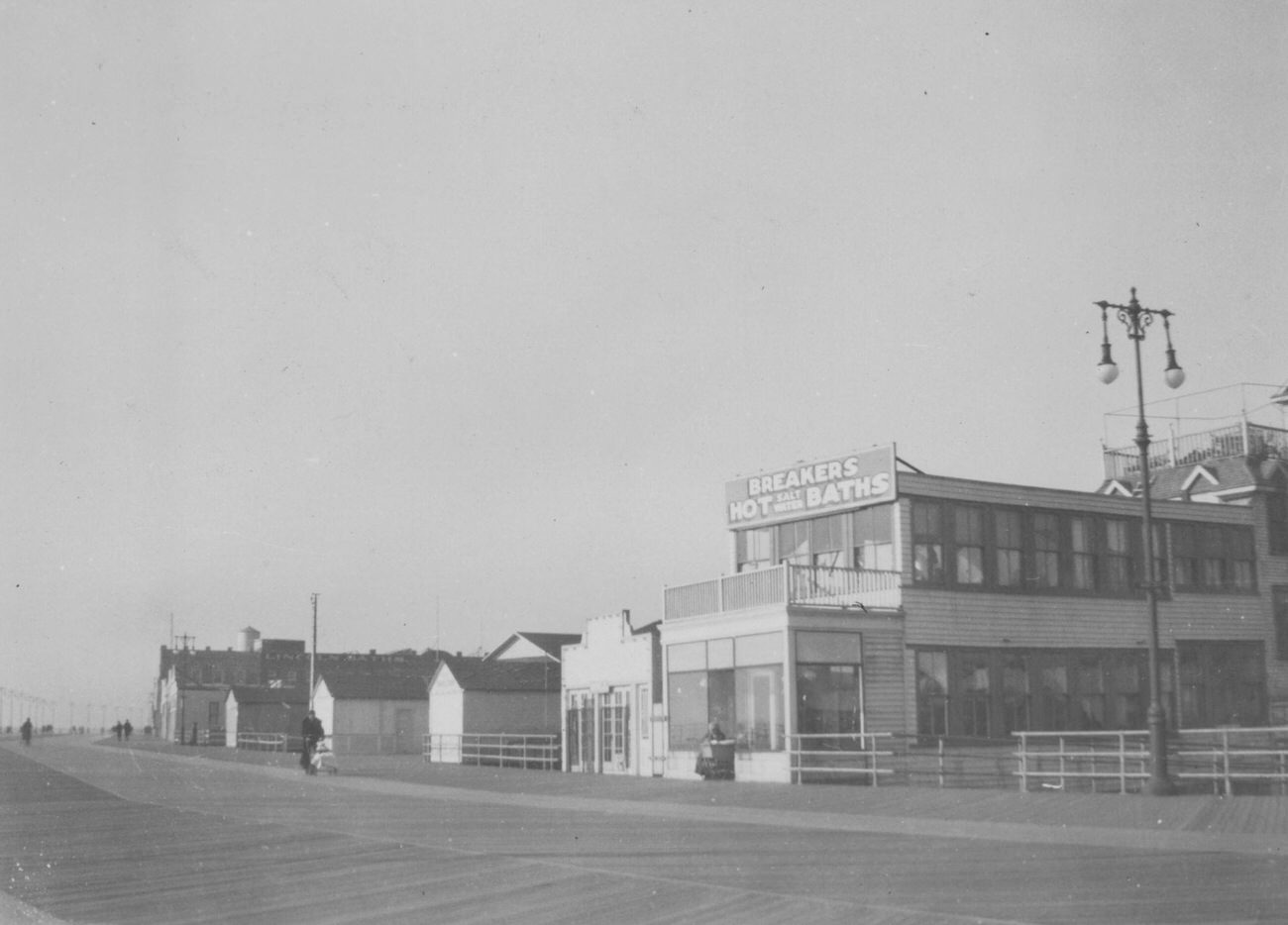 Boardwalk And Breakers Baths, W. 30 Street To W. 31 Street, 1924.