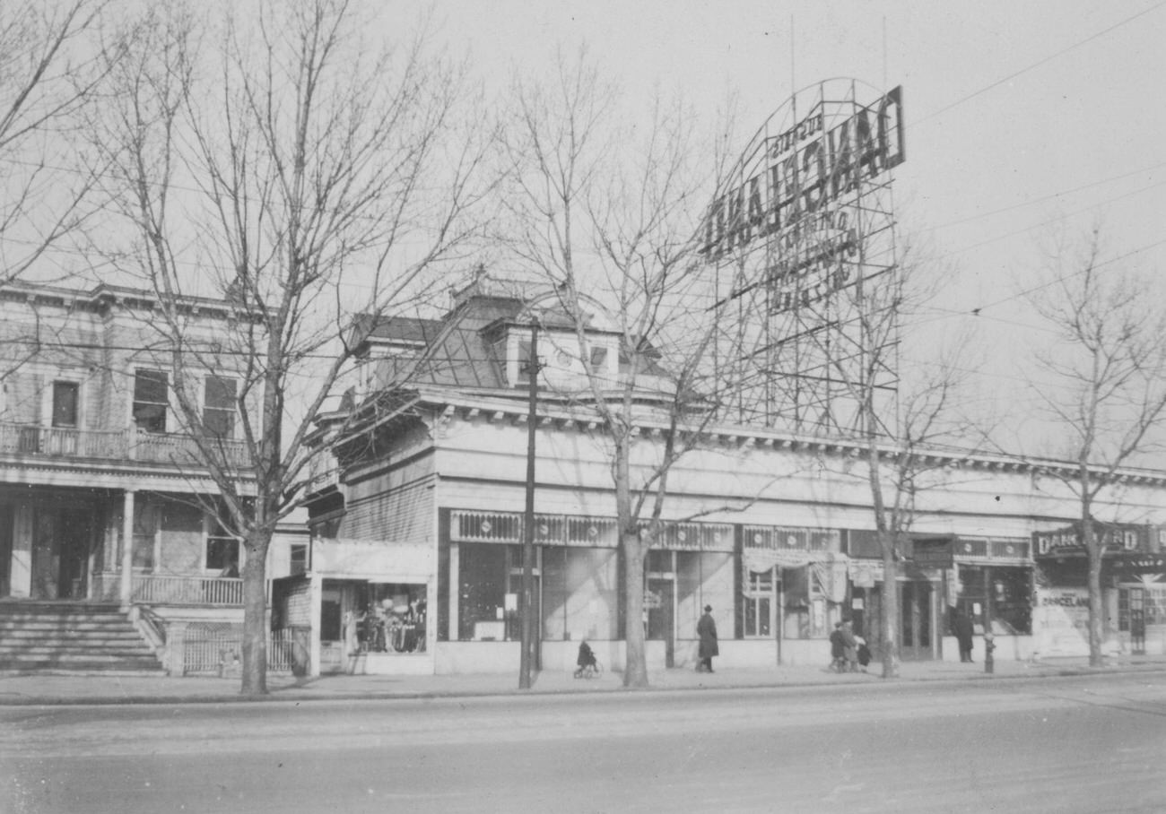 Surf Avenue, North Side, Between W. 20 Street And W. 21 Street, 1924.