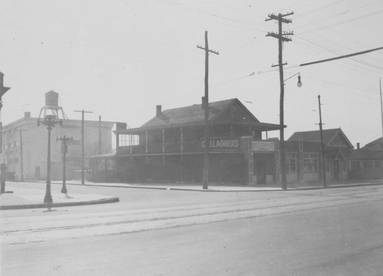 Agallagher'S Restaurant, Corner Of Surf Avenue And W. 25 Street, 1924.