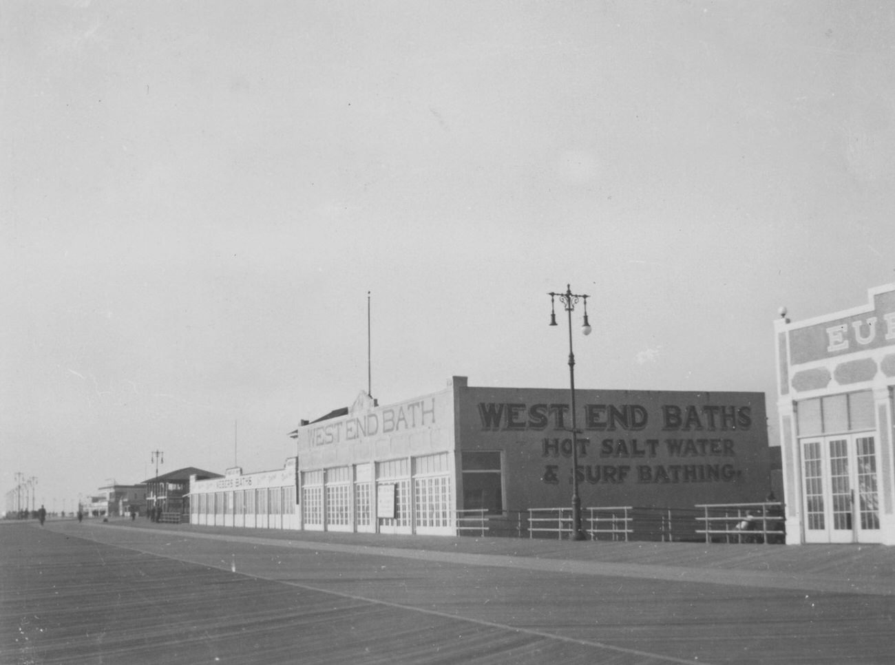 Weber'S West End Baths On Boardwalk, W. 25 Street To W. 27 Street, 1924.