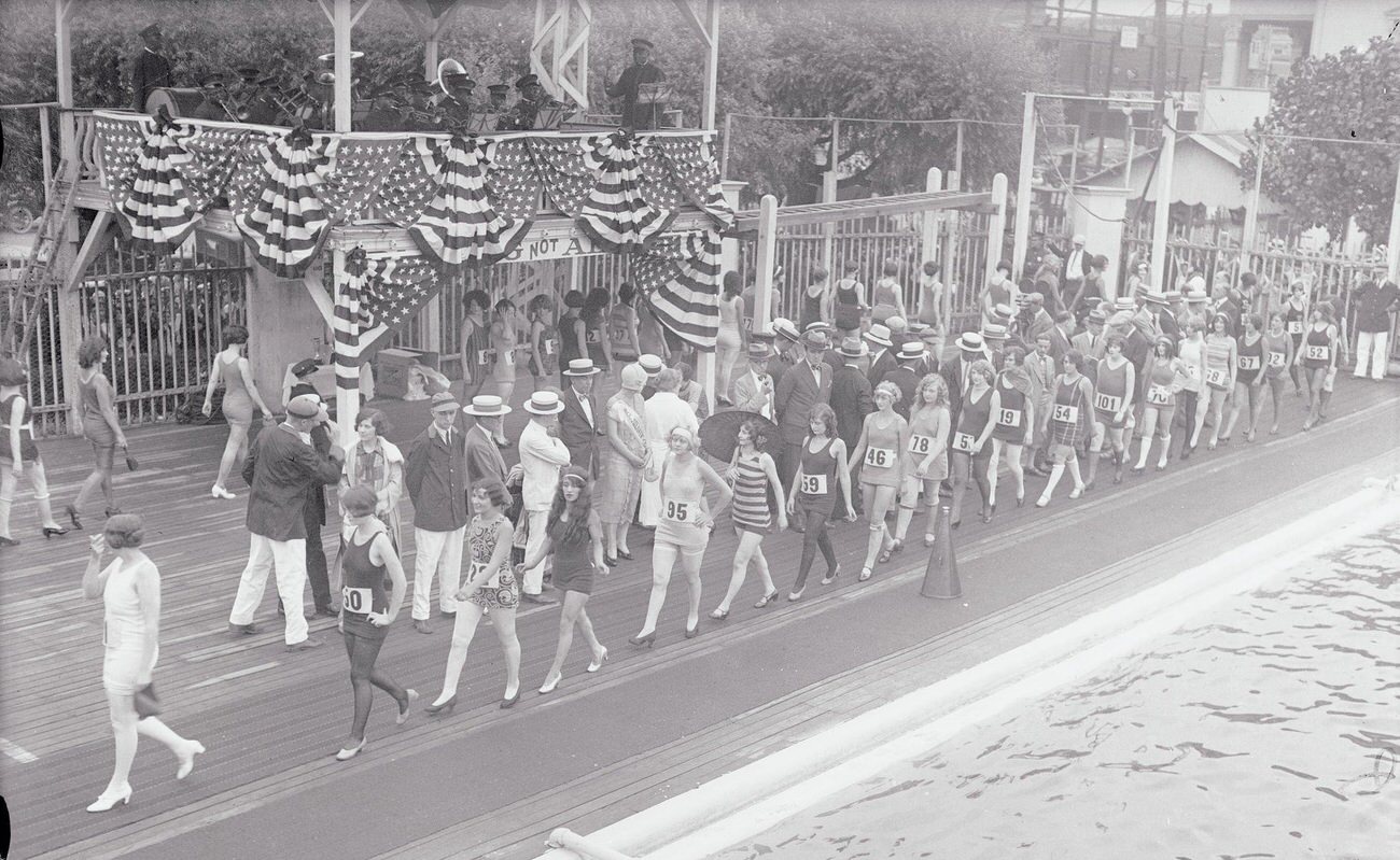 Beauty Contest For &Amp;Quot;Miss Coney Island,&Amp;Quot; 1925