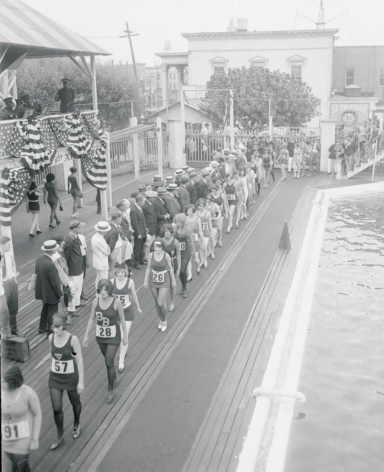 Annual Beauty Contest At Coney Island, 1925